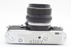 N. MintPENTAX MX SLR 35mm Film Camera Silver + SMC PENTAX-M 50mm f1.4 2555892
