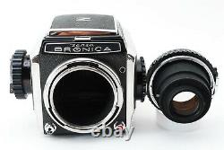 N-Mint Bronica S Silver + Nikkor P 75mm F/2.8 Lens, 6x6 Film Back Japan