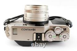 N-Mint Contax G1 35mm Rangefinder Camera + Plannar 45mm F/2 Lens from Japan