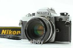N. Mint Nikon FM 35mm SLR Camera with Nikkor Ai 50mm f/1.8 Lens From JAPAN #305