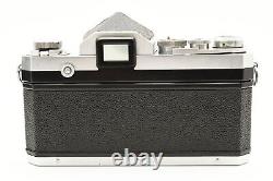 N. Mint Nikon F Eyelevel 35mm Film Camera Fuji Mark + 50mm f/2 PAT. PEND 2342685