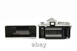 N. Mint Nikon F Eyelevel 35mm Film Camera Fuji Mark + 50mm f/2 PAT. PEND 2342685