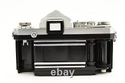 N. Mint Nikon F Eyelevel 35mm Film Camera Fuji Mark + 50mm f/2 PAT. PEND 2342685