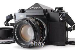 N Mint withStrap Canon F-1 Late Film Camera FD 50mm F1.4 S. S. C. SSC Lens JAPAN