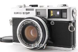 N Mint with Cace OLYMPUS 35 SP Rangefinder Film Camera 42mm F1.7 Lens from JAPAN