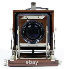 Nagaoka 4X5 Camera with Schneider 210mm Lens + Holders + fresnel + FILM #9