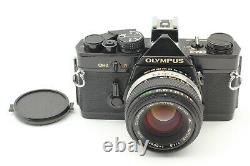 NearMINT Olympus OM-2 Black 35mm SLR + ZUIKO 50mm F1.8 Lens Film Camera