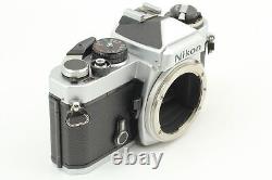 Near MINT+++ 2Lens Nikon FE 35mm Film Camera Nikkor Ai 50mm, Ais 28mm JAPAN