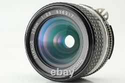 Near MINT+++ 2Lens Nikon FE 35mm Film Camera Nikkor Ai 50mm, Ais 28mm JAPAN