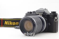 Near MINT +3 Nikon FE Black 35mm SLR Film Camera Ais 35-105mm Zoom lens JAPAN