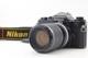 Near MINT +3 Nikon FE Black 35mm SLR Film Camera Ais 35-105mm Zoom lens JAPAN