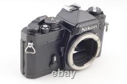 Near MINT +3 Nikon FE Black 35mm SLR Film Camera Ais 35-105mm Zoom lens JAPAN