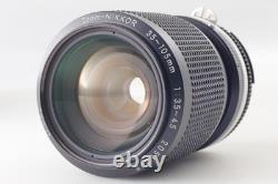 Near MINT +3 Nikon FE Black 35mm SLR Film Camera Ais 35-105mm Zoom lens JAPAN