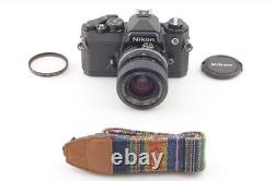 Near MINT +3 Nikon FE Black 35mm SLR Film Camera Ais 35-70mm Zoom Lens JAPAN