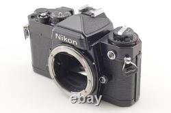 Near MINT +3 Nikon FE Black 35mm SLR Film Camera Ais 35-70mm Zoom Lens JAPAN