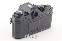 Near MINT +3 Nikon FE Black 35mm SLR Film Camera Ais 35-70mm Zoom Lens JAPAN