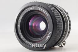 Near MINT +3 Nikon FE Black 35mm SLR Film Camera Ais 35-70mm Zoom Lens JAPAN