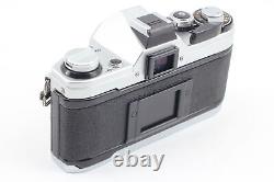 Near MINT Canon AE-1 35m Film Camera Silver Body NEW FD 50mm f1.8 Lens JAPAN