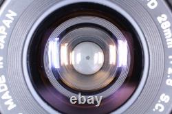 Near MINT Canon AE-1 35mm Film Camera Silver FD 28mm F2.8 Lens From JAPAN