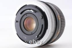 Near MINT Canon AE-1 35mm Film Camera Silver FD 28mm F2.8 Lens From JAPAN