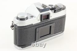 Near MINT Canon AE-1 35mm Film Camera Silver FD 50mm F1.8 Lens From JAPAN