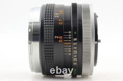 Near MINT Canon AE-1 35mm Film Camera Silver FD 50mm F1.8 Lens From JAPAN