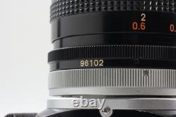 Near MINT Canon AE-1 35mm Film Camera Silver FD 50mm F1.8 Lens From JAPAN