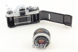 Near MINT Canon AE-1 35mm Film Camera Silver FD 50mm F1.8 Lens From JAPAN