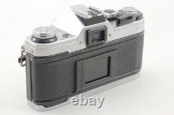 Near MINT Canon AE-1 35mm Film Camera Silver New FD 35-70mm Lens From JAPAN