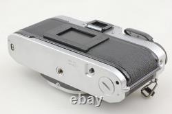 Near MINT Canon AE-1 35mm Film Camera Silver New FD 35-70mm Lens From JAPAN