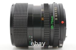 Near MINT Canon AE-1 35mm Film Camera Silver New FD 35-70mm Lens From JAPAN