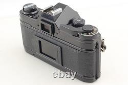 Near MINT Canon AE-1 35mm SLR Film Camera Black FD 50mm F1.8 Lens From JAPAN