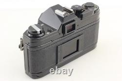 Near MINT Canon AE-1 35mm SLR Film Camera Black FD 50mm F1.8 Lens From JAPAN