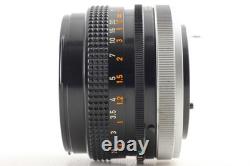 Near MINT Canon AE-1 35mm SLR Film Camera Black FD 50mm F1.8 Lens From JAPAN