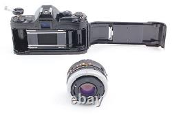 Near MINT Canon AE-1 35mm SLR Film Camera with Canon 50mm f1.8 FD lens JAPAN