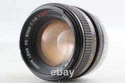 Near MINT Canon AE-1 BLACK 35mm SLR Film Camera FD 50mm F1.4 S. S. C. Lens JAPAN