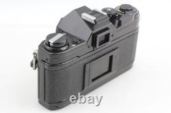 Near MINT Canon AE-1 BLACK 35mm SLR Film Camera FD 50mm F1.4 S. S. C. Lens JAPAN
