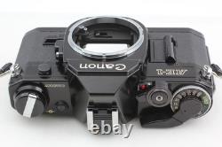 Near MINT Canon AE-1 BLACK 35mm SLR Film Camera FD 50mm F1.4 S. S. C. Lens JAPAN