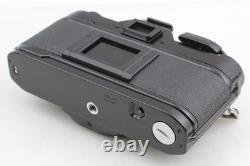 Near MINT Canon AE-1 BLACK 35mm SLR Film Camera FD 50mm F1.4 S. S. C. Lens JAPAN
