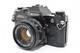 Near MINT? Canon AE-1 Black 35mm Film Camera New FD 50mm f1.8 Lens From Japan