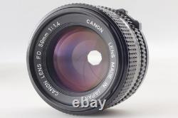 Near MINT+++ Canon AE-1 Program 35mm Film Camera + NFD 50mm f1.4 Lens JAPAN