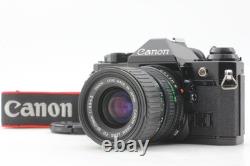 Near MINT Canon AE-1 Program Film Camera Black New FD 35-70mm Lens From JAPAN