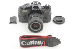 Near MINT Canon AE-1 Program Film Camera Black New FD 35-70mm Lens From JAPAN