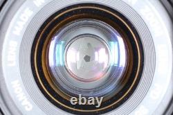 Near MINT Canon AE-1 Program Film Camera Black New FD 35-70mm Lens From JAPAN