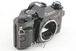 Near MINT Canon AE-1 Program Film Camera Black New FD 35-70mm Lens From JAPAN