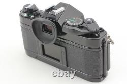 Near MINT Canon AE-1 Program Film Camera Black New FD 35-70mm Lens From JAPAN