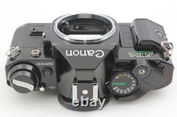 Near MINT Canon AE-1 Program Film Camera Black New FD 35-70mm Lens From JAPAN