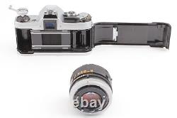 Near MINT Canon AE-1 SLR 35mm Film Camera + FD 50mm f1.4 S. S. C Lens From JAPAN