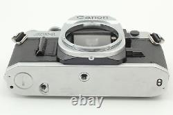 Near MINT Canon AE-1 SLR Film Camera Silver Body NEW FD 50mm f1.4 Lens JAPAN