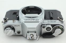 Near MINT++ Canon AE-1 Silver 35mm Film Camera + FD 50mm f/1.4 Lens from Japan